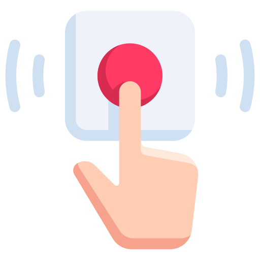 boton de emergencia icono gratis