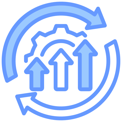 Continuous improvement free icon Continuous improvement free icon
