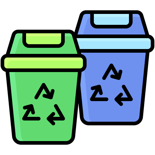 papelera de reciclaje icono gratis