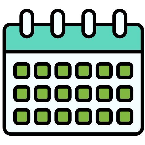 달력 무료 아이콘