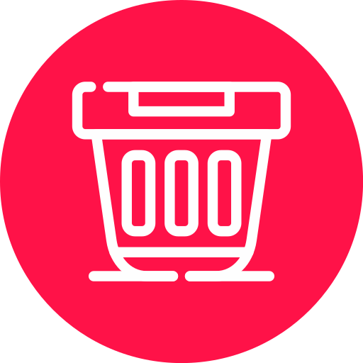 contenedor de basura icono gratis