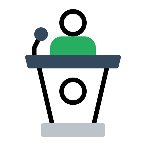 conferencia icono gratis