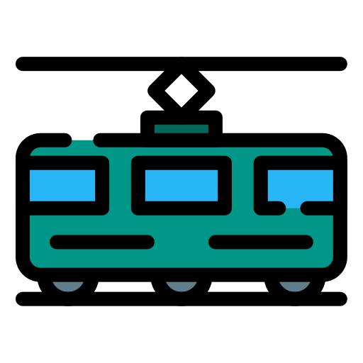 tram Icône gratuit tram Icône gratuit