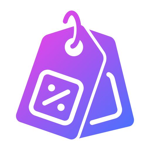 etiqueta de precio icono gratis