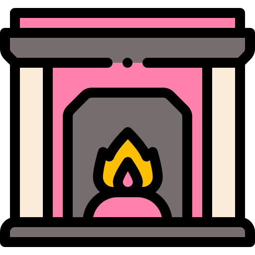 chimenea icono gratis