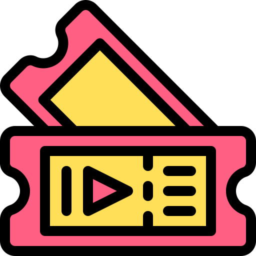 ingressos de cinema grátis ícone ingressos de cinema grátis ícone