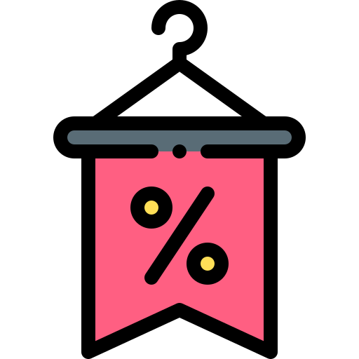 desconto grátis ícone