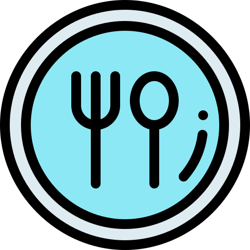 Столовые приборы бесплатно иконка