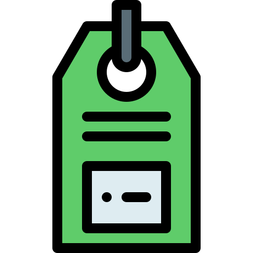 etiqueta de preço grátis ícone