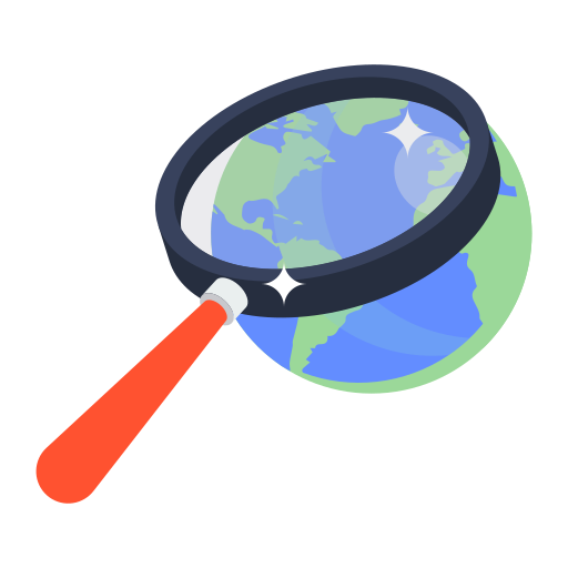 investigación global icono gratis