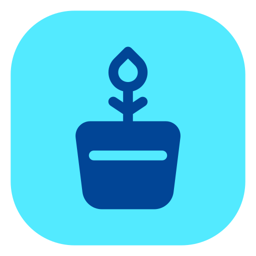 planta en maceta icono gratis