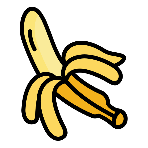 바나나 무료 아이콘