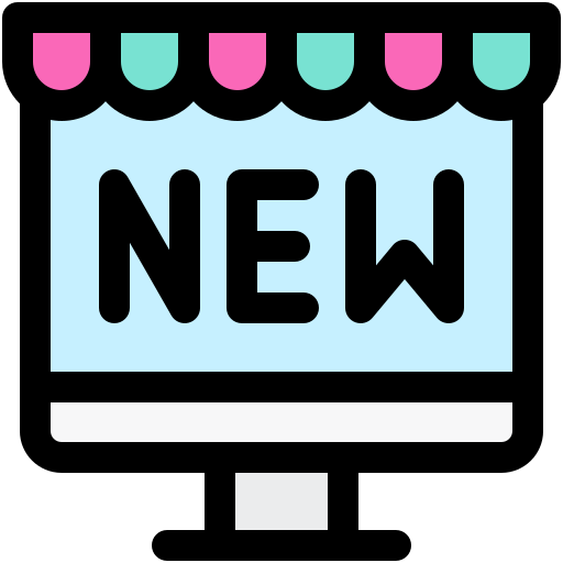 nuevo producto icono gratis