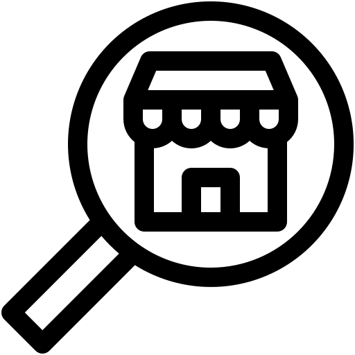 Magnifying glass free icon