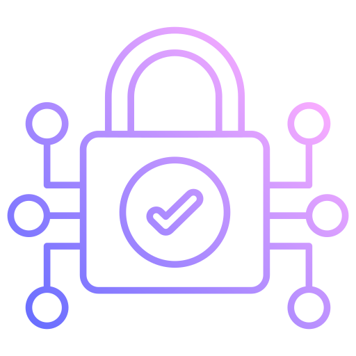 seguridad digital icono gratis
