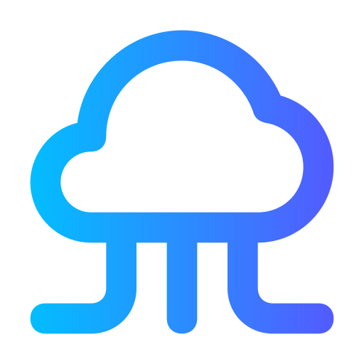computación en la nube icono gratis