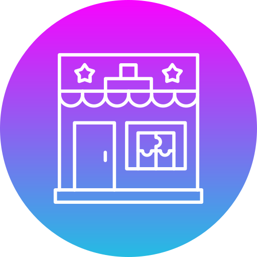 tienda de juguetes icono gratis