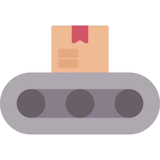 cinta transportadora icono gratis