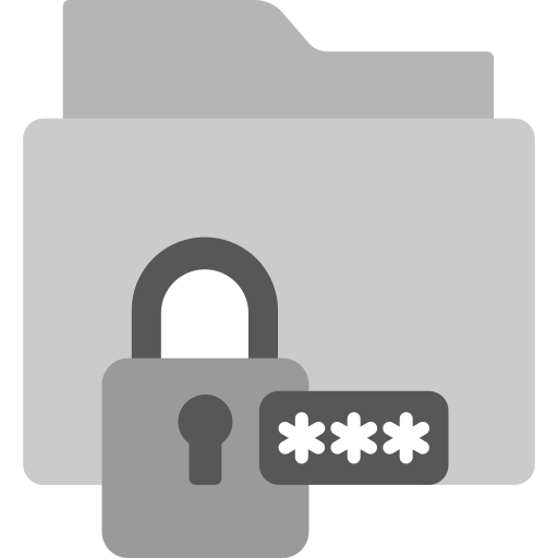 cifrado de datos icono gratis