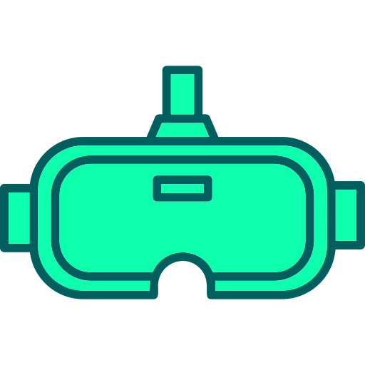 gafas de realidad virtual icono gratis