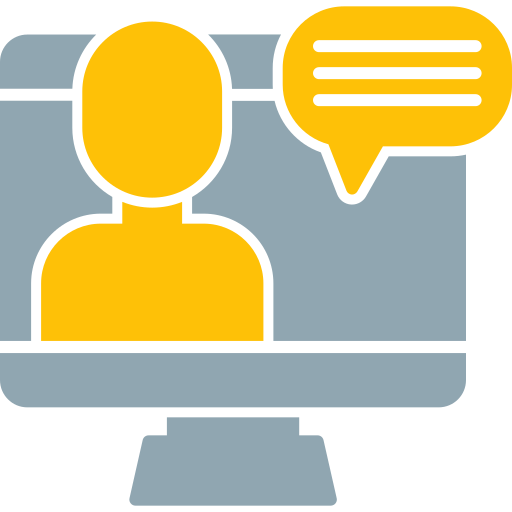 video conferencia icono gratis