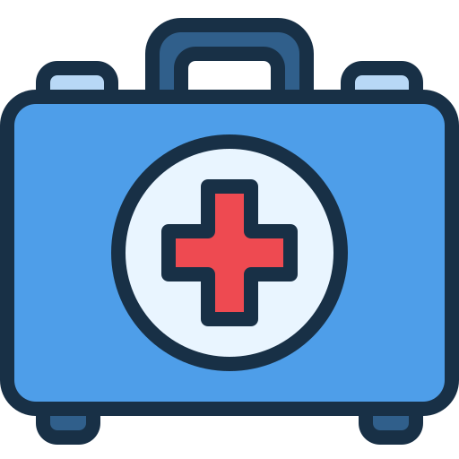 botiquín médico icono gratis