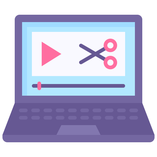 Video editing free icon Video editing free icon
