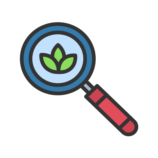 búsqueda orgánica icono gratis