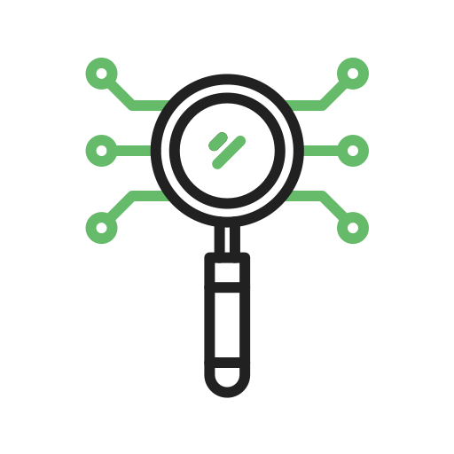 Intelligent search free icon