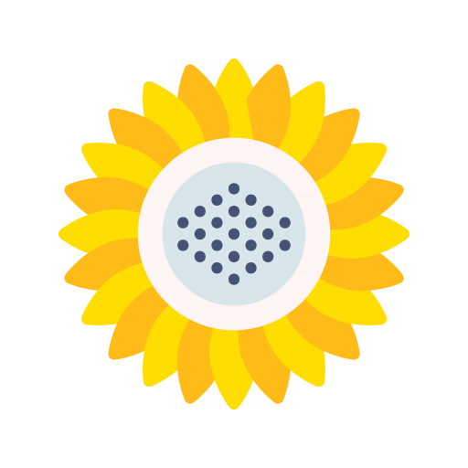 girasol icono gratis