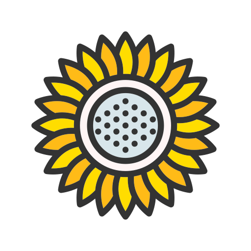 girasol icono gratis