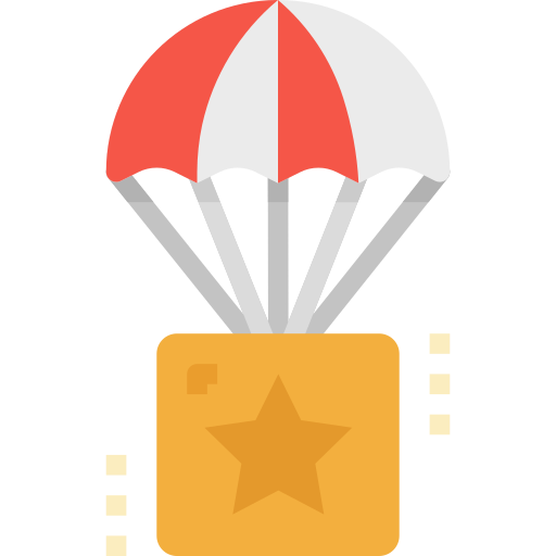 parachute Icône gratuit parachute Icône gratuit