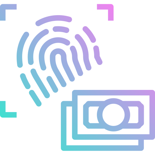 Huella dactilar icono gratis