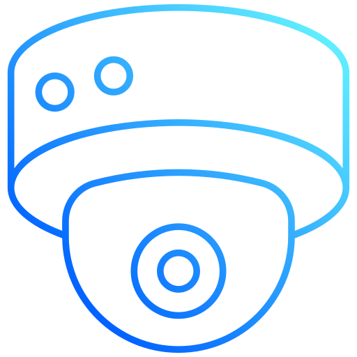 cámara de seguridad icono gratis