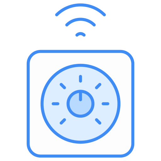 thermostat intelligent Icône gratuit