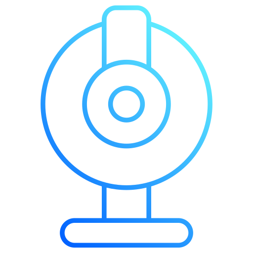 cámara web icono gratis