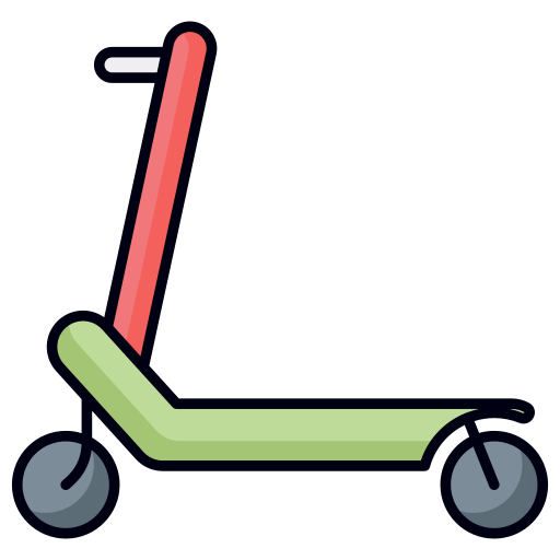 scooter electrico icono gratis