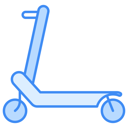 scooter electrico icono gratis