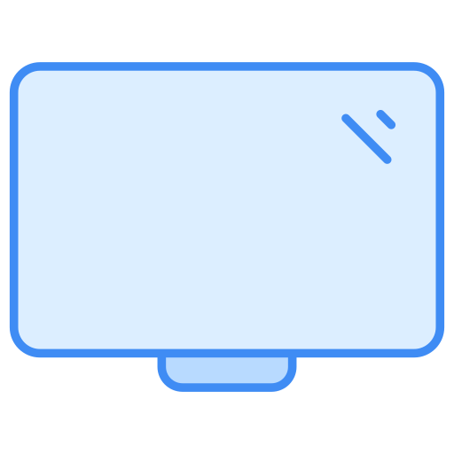 televisión inteligente icono gratis