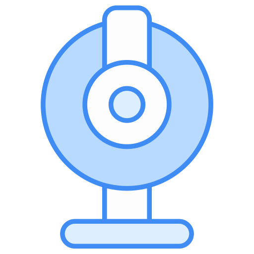 cámara web icono gratis