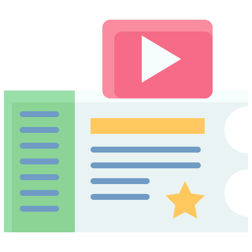 entrada de cine icono gratis