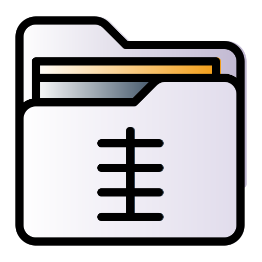 carpeta zip icono gratis