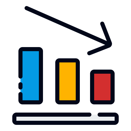 pérdida icono gratis