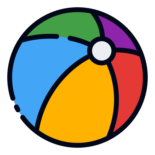 Beach ball free icon Beach ball free icon