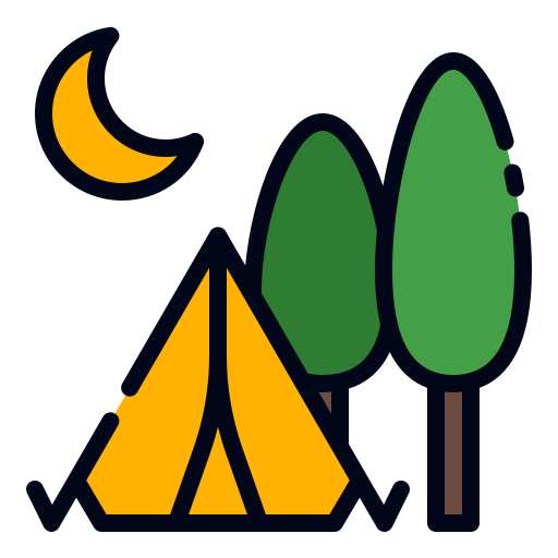 Camping free icon