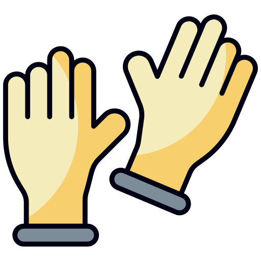 guantes icono gratis