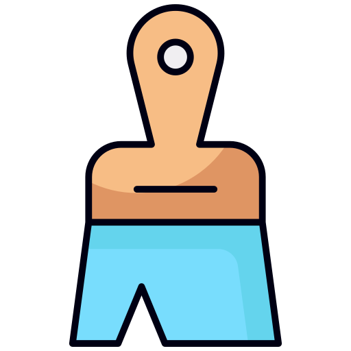 cepillo de pintura icono gratis