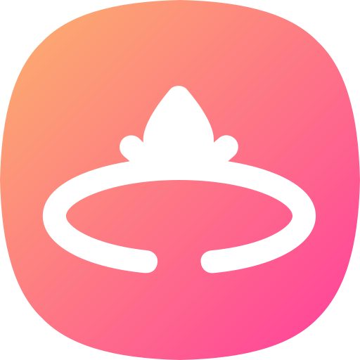 보석 달린 머리 장식 무료 아이콘