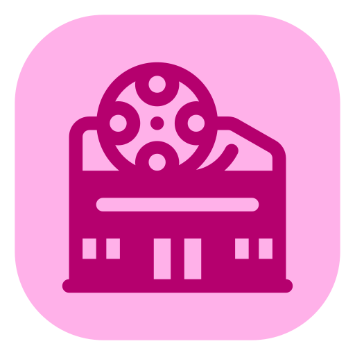 Movie theater free icon