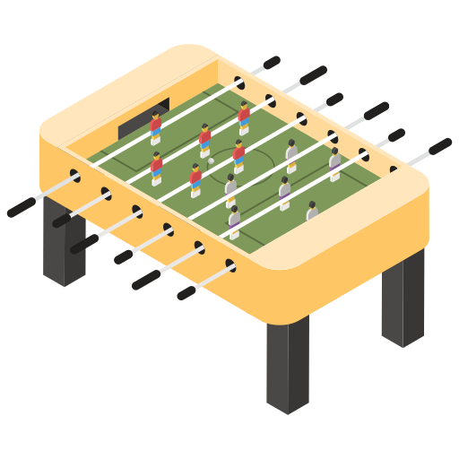 futbolín icono gratis